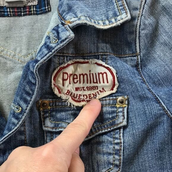 2.1 Denim Jean Patch Jacket - Picture 5 of 10